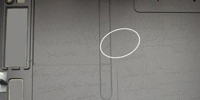 Macintosh (intérieur du capot)